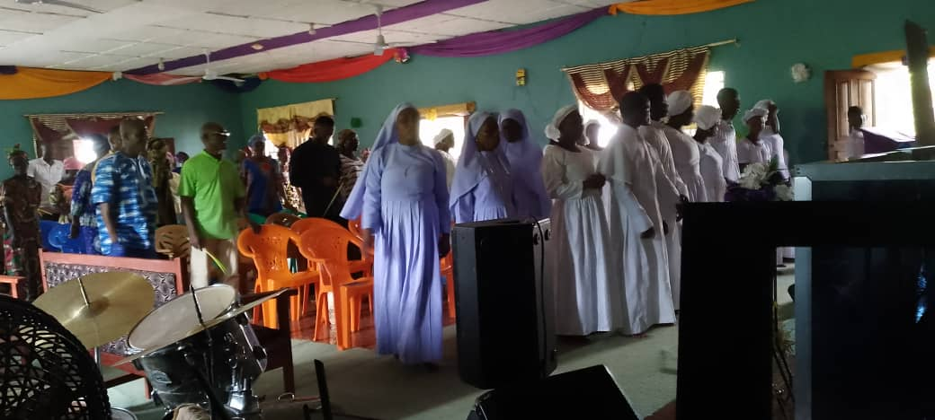 Service at Headquarter Church